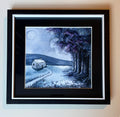 House by the woods- framed print