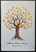 Twisted willow guest book tree